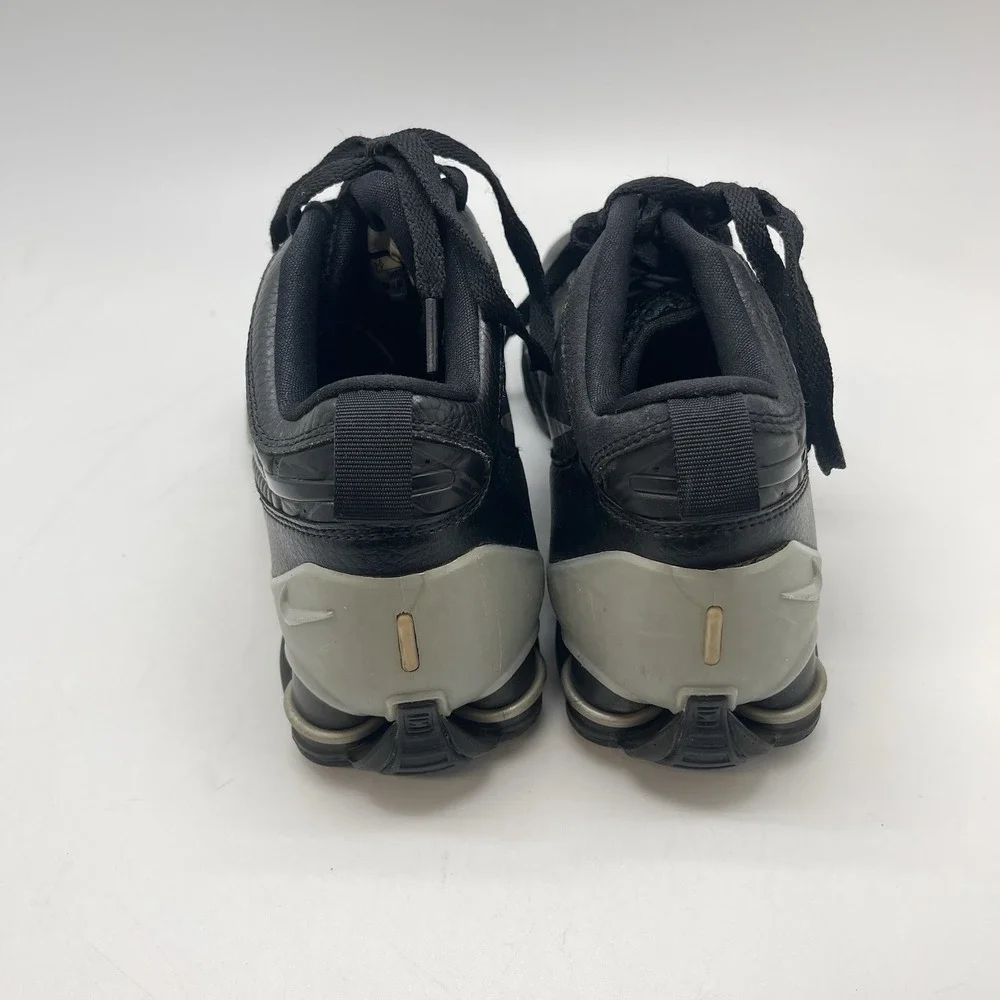 Nike Sneakers Boys 7Y Air Shox 415252-001 Black Basketball Athletic Shoes‎